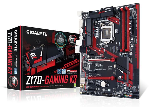 Gigabyte объявила о производстве платы GA-Z170-Gaming K3 для геймеров