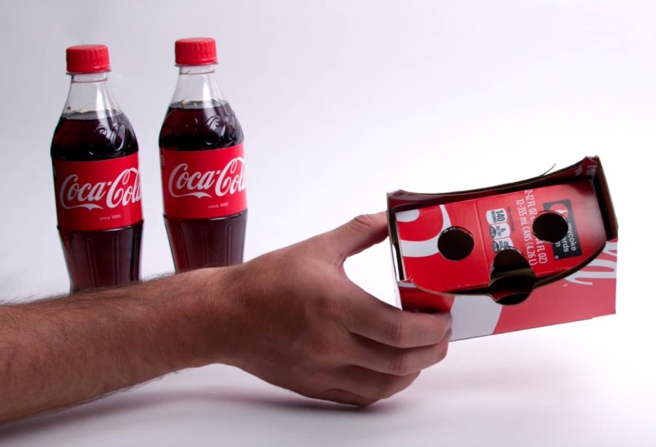 Coca-Cola + виртуальная реальность = Google Cardboard