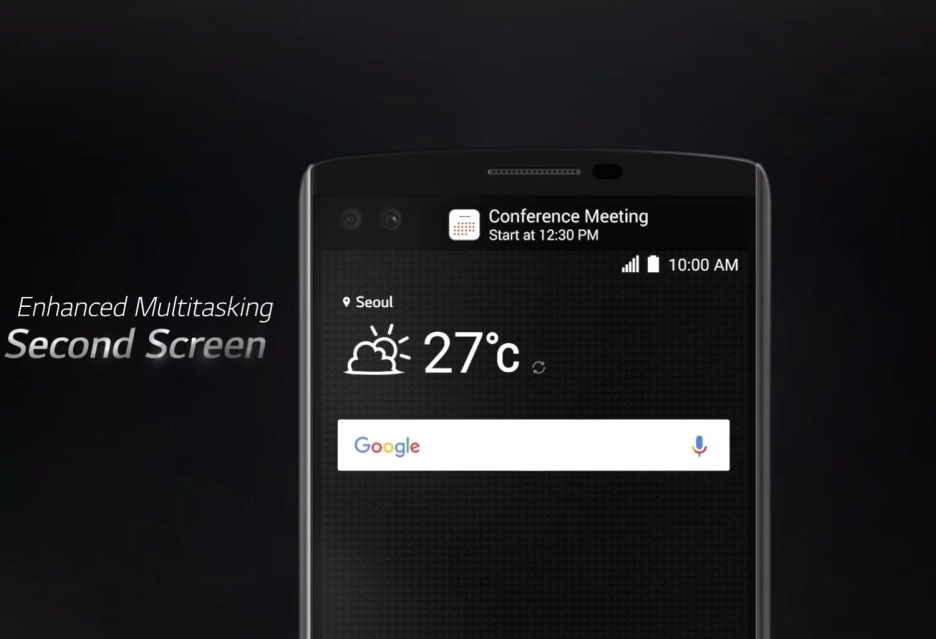 LG G5 получит два дисплея. Показ смартфона состоится на MWC 2016